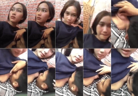 Qistina Viral ABG Terbaru Madepnya Mimik Gunung Pacar